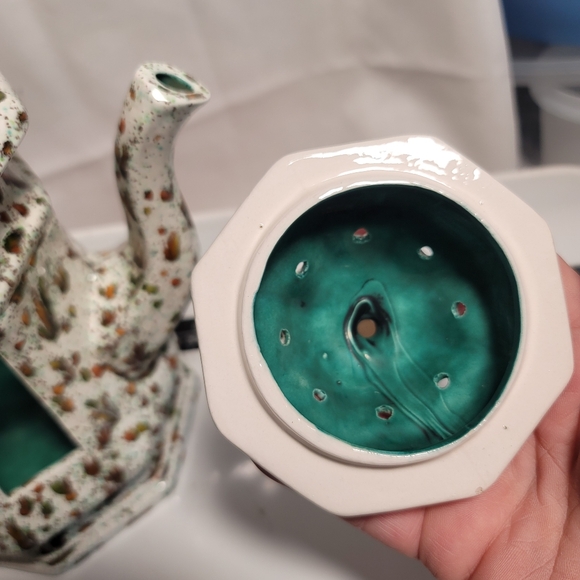 VTG. 1980 Teapot Candle Holder. - Picture 9 of 16